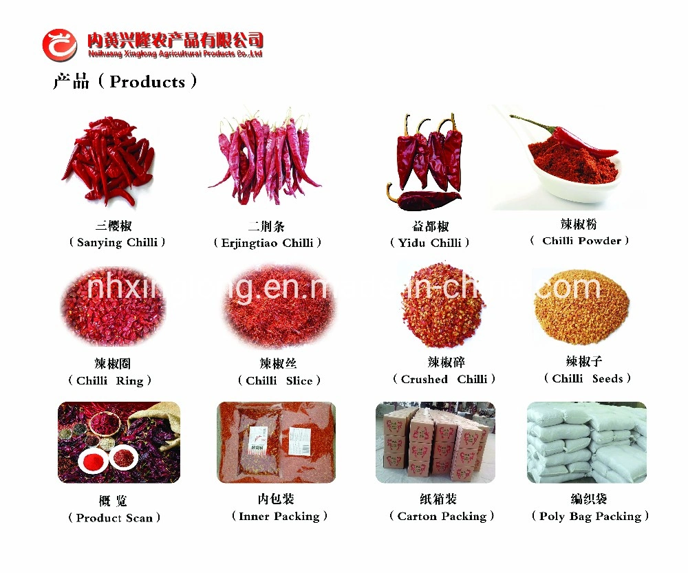 Stemless Dried Beijing Red Chilli 7-9cm with Low Shu