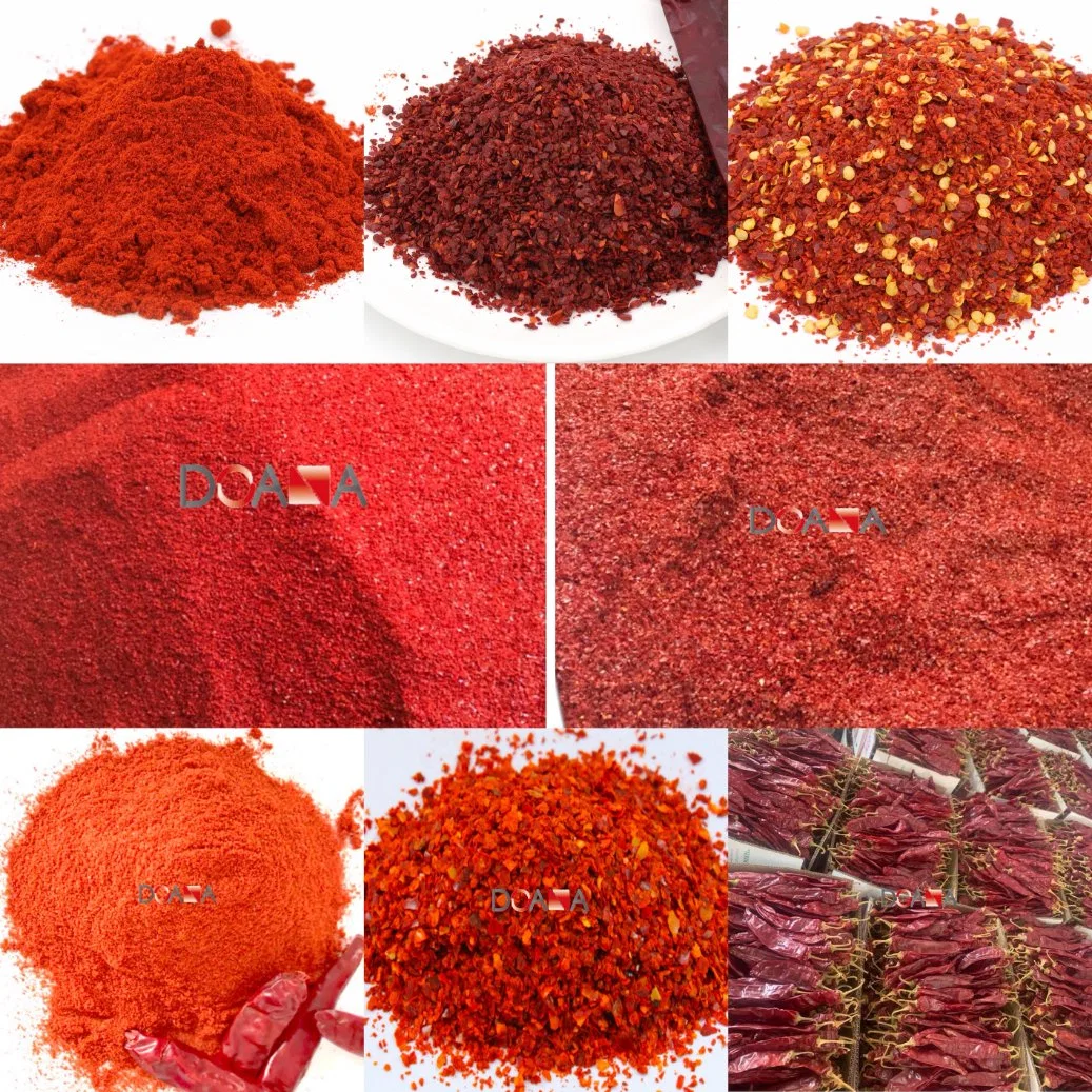 Dried Red Sweet Pimenton Chili Smoked Paprika Powder