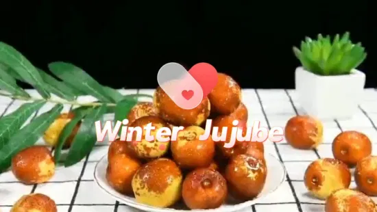 2022 New Crop Fresh Sweet Apple Dates Fresh Jujube Fruits Winter Jujube for Export