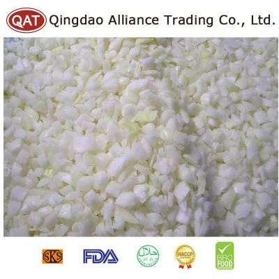 Export Standard IQF Vegetables Frozen Fresh Onion Diced/Sliced/Chunk in Hot Sale