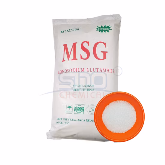 Wholesale Price China Salt White Crystals Seasoning 99% 30/60/80/100 Mesh Monosodium Glutamate Msg