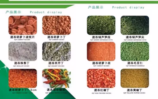 High Quality Frozen Mixed Vegetables Canned Food Frozen Food Soybean